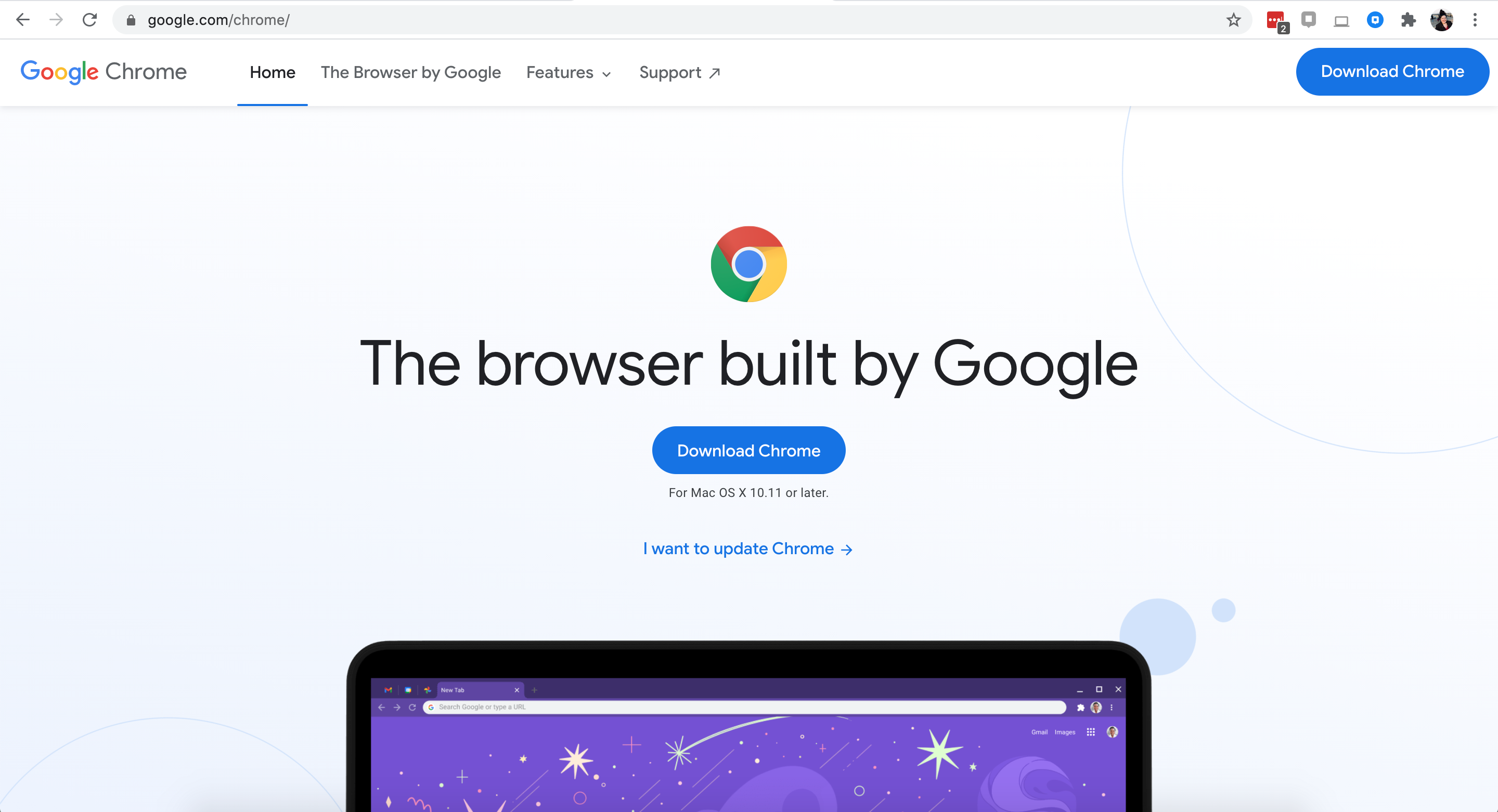 donwload chrome updates for mac